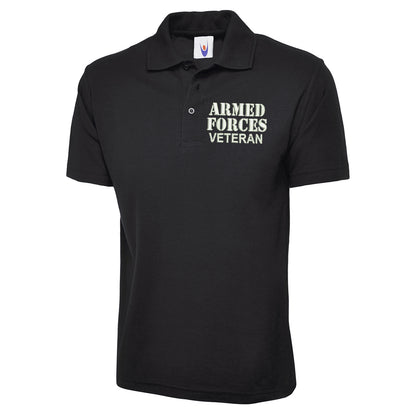 Armed Forces Veteran Polo Shirt