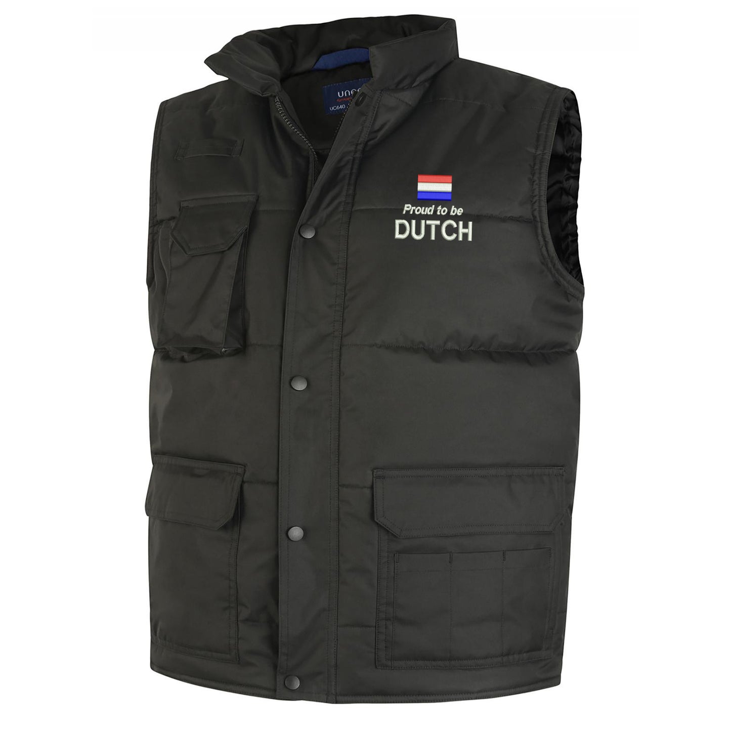 Proud to be Dutch Embroidered Super Pro Body Warmer