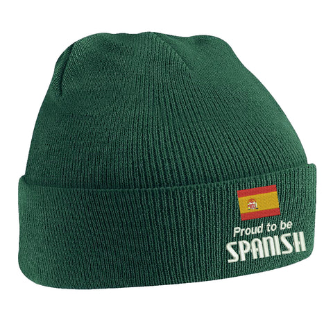 Proud to be Spanish Beanie Hat