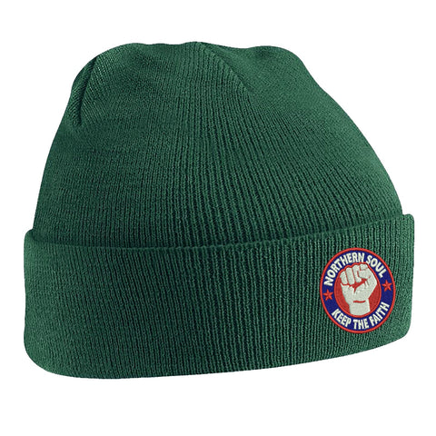 Northern Soul Keep The Faith Beanie Hat