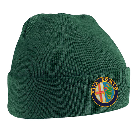 Alfa Romeo Logo Golden Beanie Hat