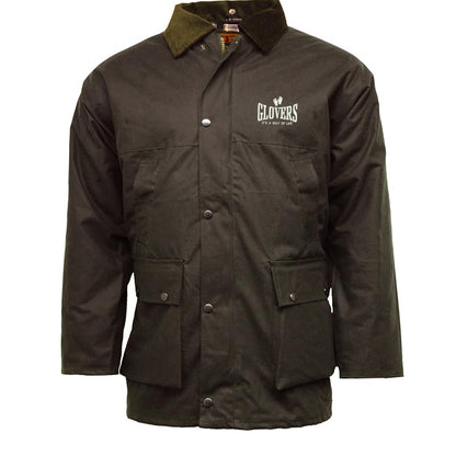 Glovers It's a Way of Life Embroidered Padded Wax Jacket