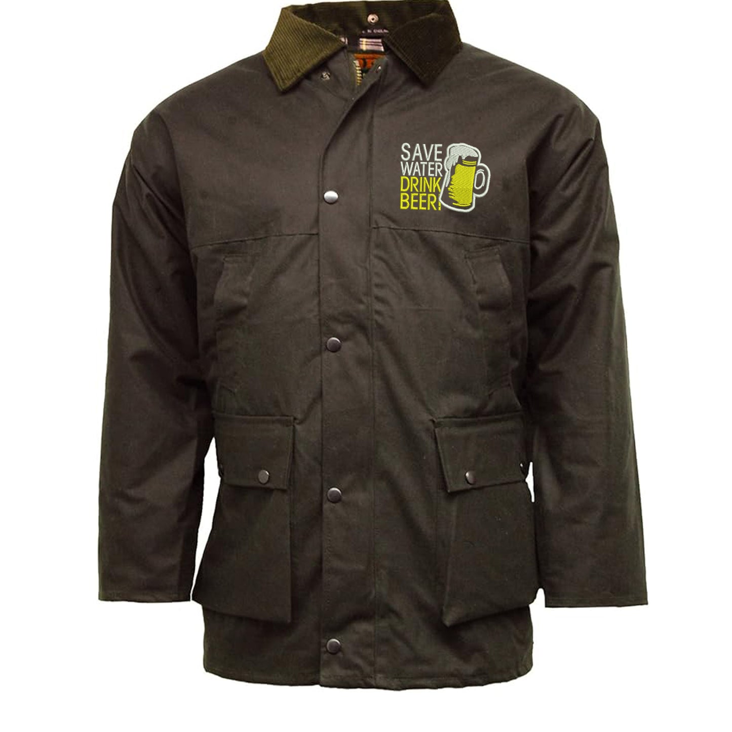 Save Water Drink Beer Jacket