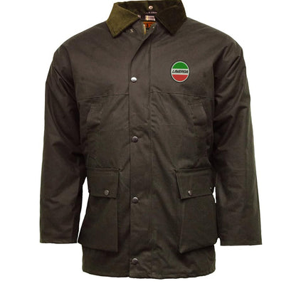 Laverda Embroidered Padded Wax Jacket