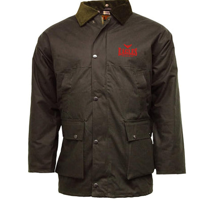 Eagles It's a Way of Life Embroidered Padded Wax Jacket