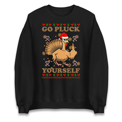 Go Pluck Yourself Christmas Jumper