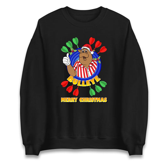 Bullseye Dart Board & Darts Christmas Jumper