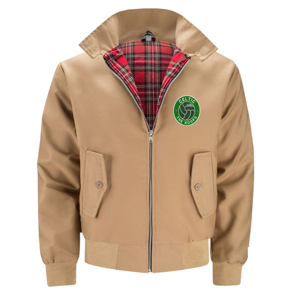 The Hoops Old School Ball Embroidered Classic Harrington Jacket