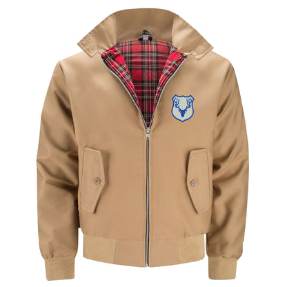 Retro Ross County Embroidered Classic Harrington Jacket