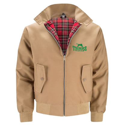 Tigers It's a Way of Life Embroidered Classic Harrington Jacket