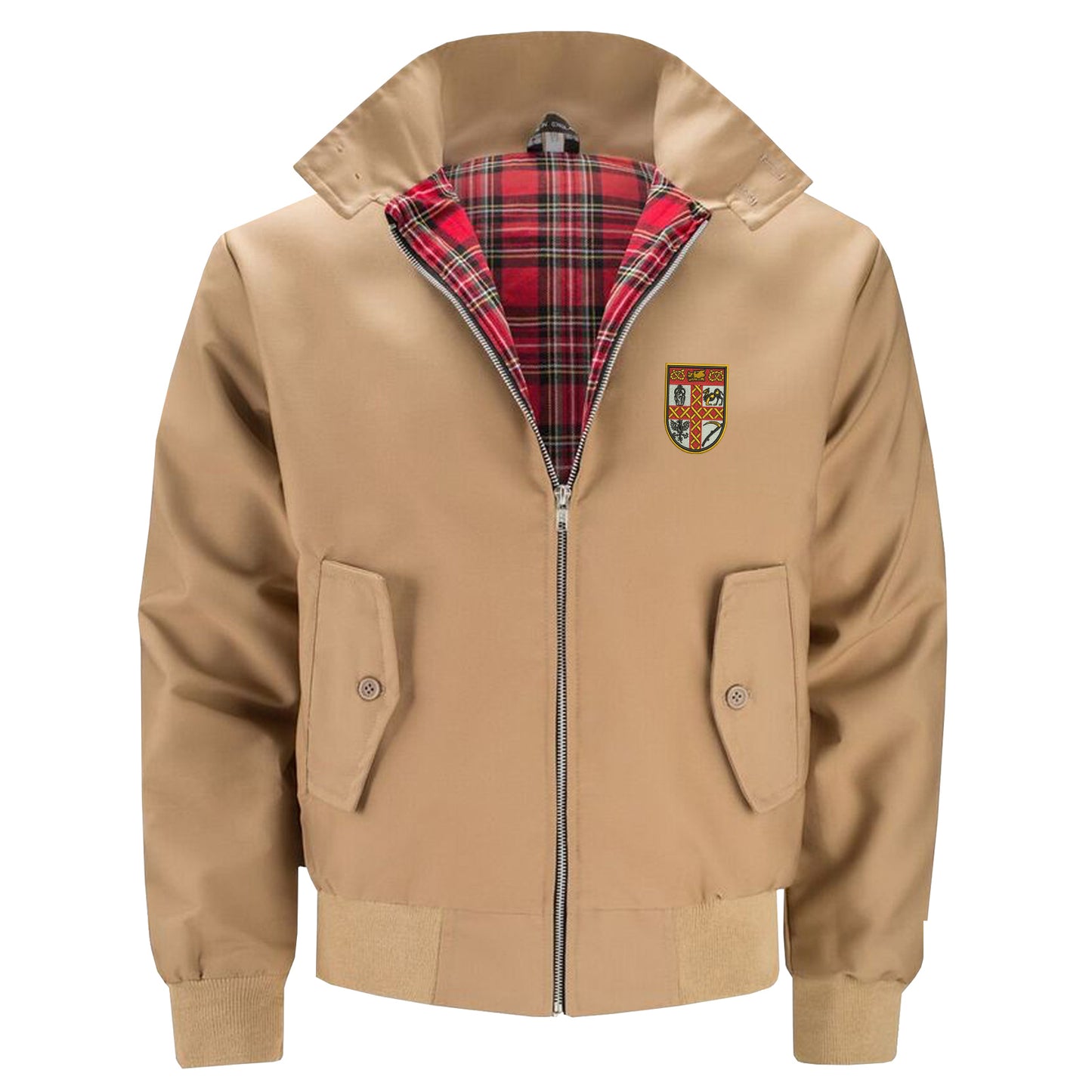 Retro Stoke 1953 Embroidered Classic Harrington Jacket