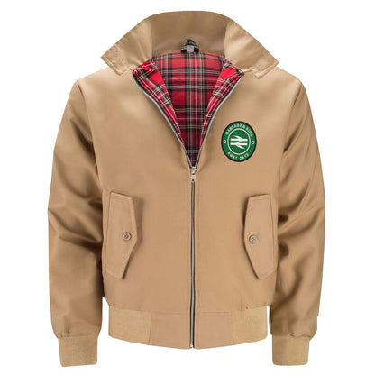 Cabbage & Ribs Away Days Embroidered Classic Harrington Jacket