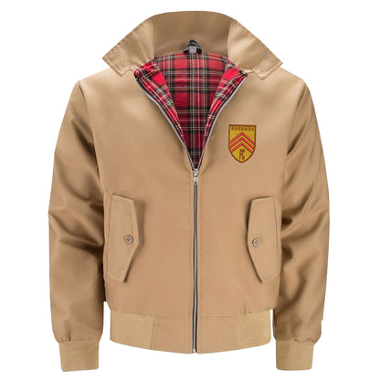 Retro Riverside FC Embroidered Classic Harrington Jacket