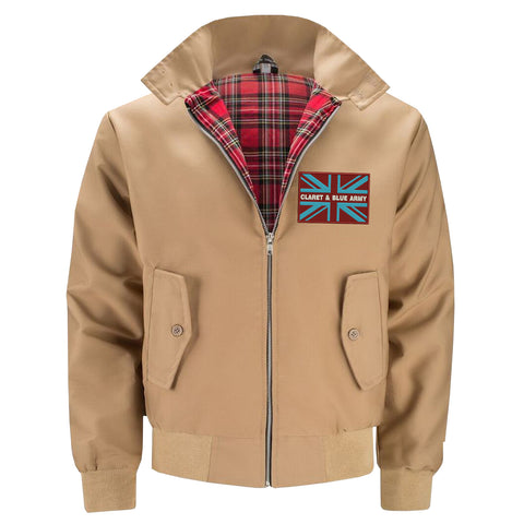 Claret & Blue Army Coloured Union Jack Jacket