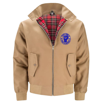 The Owls Pride of Sheffield Embroidered Classic Harrington Jacket