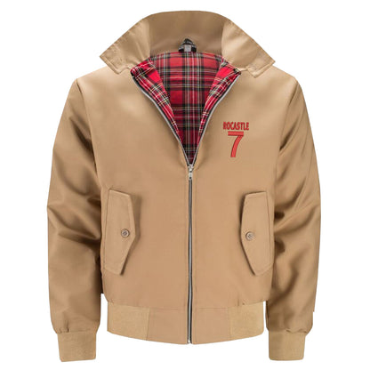 Rocastle 7 Embroidered Classic Harrington Jacket