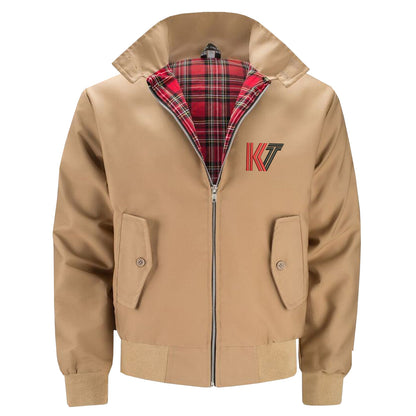 Retro Kettering Town Embroidered Classic Harrington Jacket