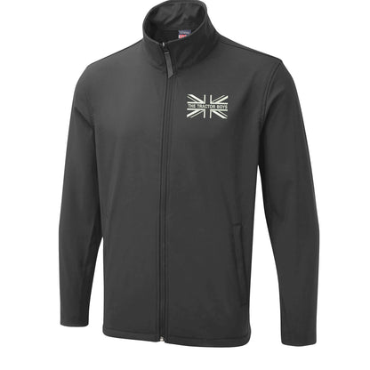 The Tractor Boys Union Jack Embroidered Lightweight Soft Shell Jacket