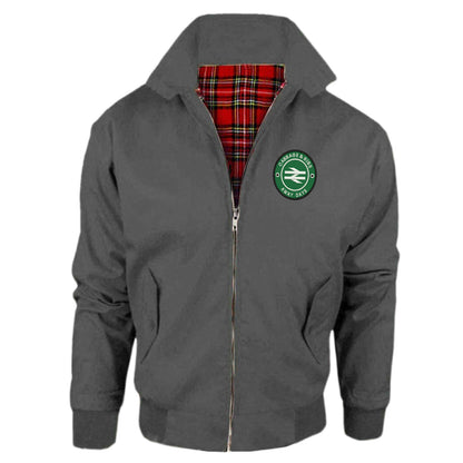 Cabbage & Ribs Away Days Embroidered Classic Harrington Jacket