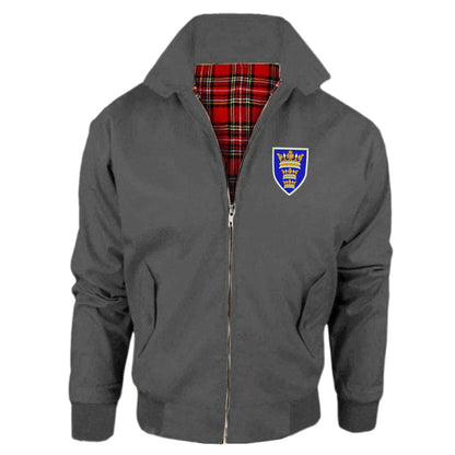 Retro Hull 1935 Embroidered Classic Harrington Jacket