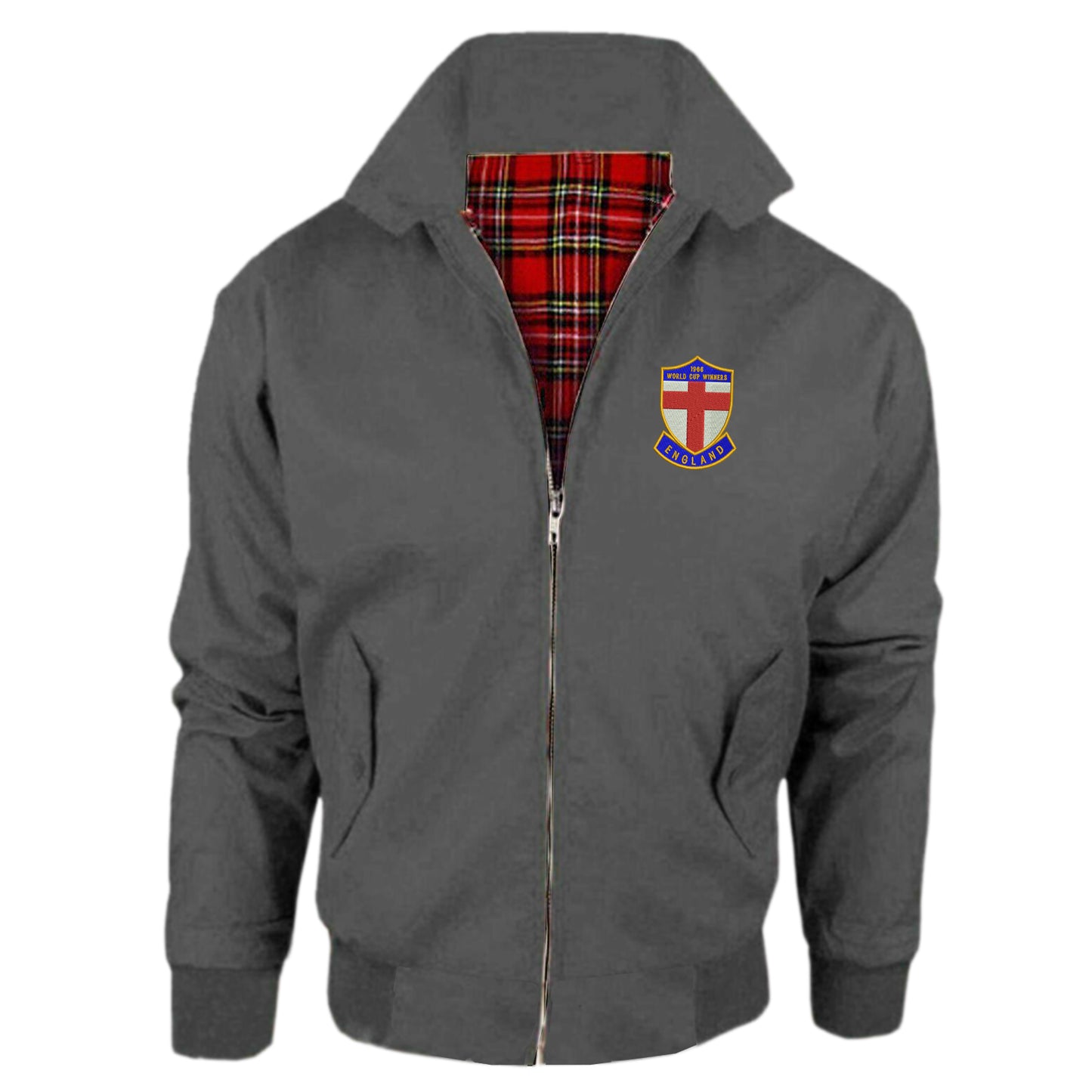 England World Cup Winners 1966 Embroidered Classic Harrington Jacket