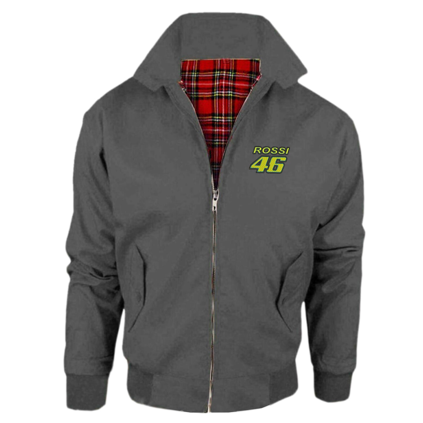 Rossi 46 Embroidered Classic Harrington Jacket