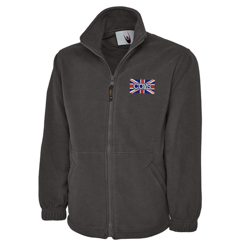 COYS Union Jack Embroidered Premium Fleece Jacket