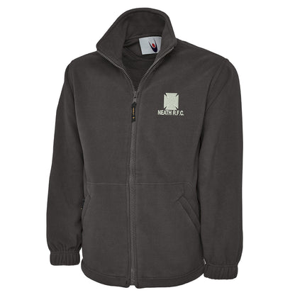 Retro Neath RFC Embroidered Premium Fleece Jacket