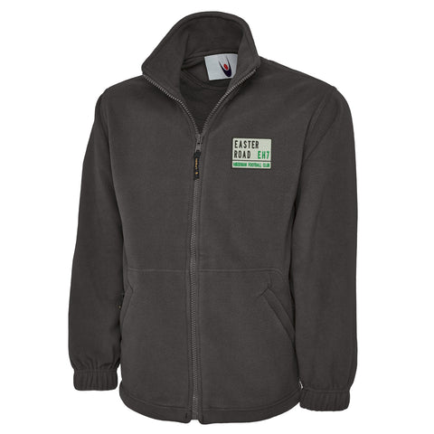 Easter Road EH7 Embroidered Premium Fleece Jacket