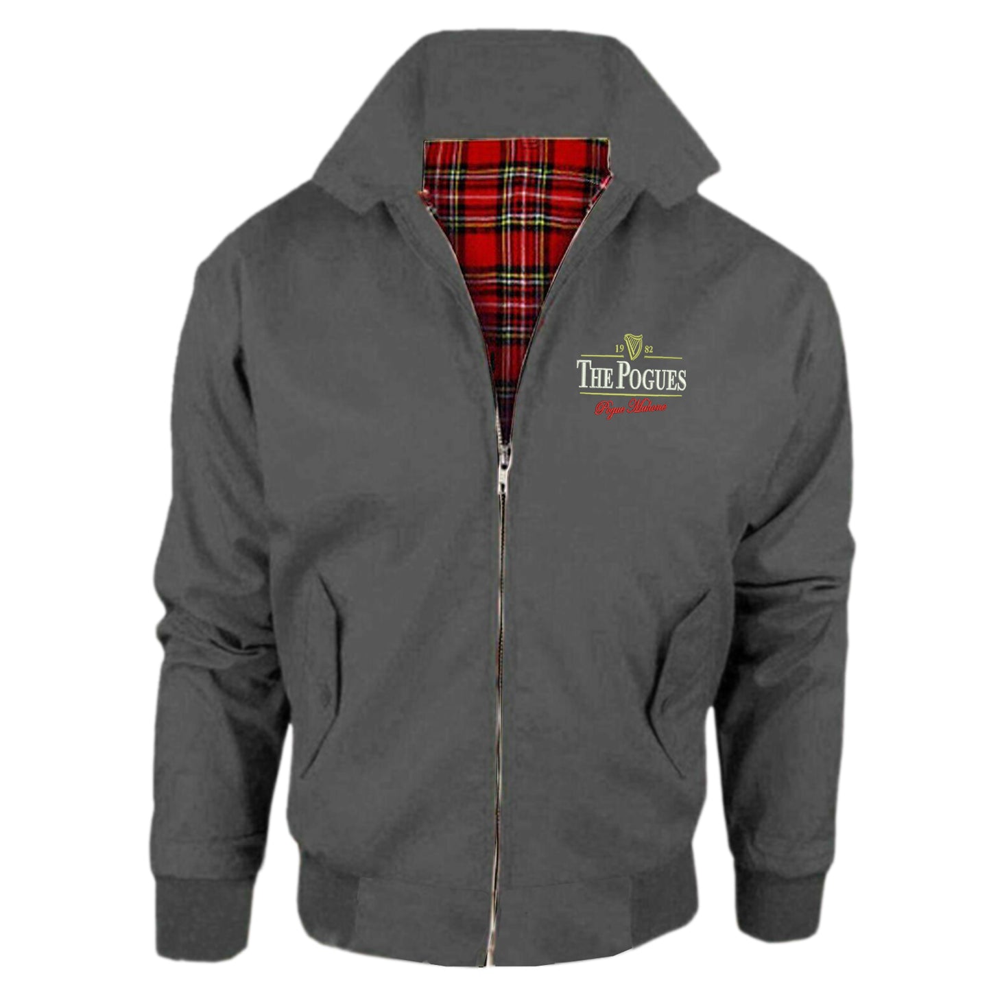 The Pogues Embroidered Classic Harrington Jacket