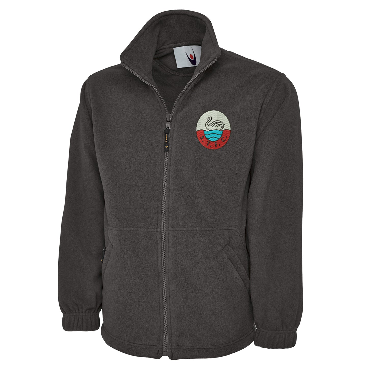 Retro Swansea 1960s Embroidered Premium Fleece Jacket