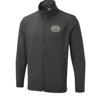 Made in Grimsby All Original Parts Embroidered Lightweight Soft Shell Jacket