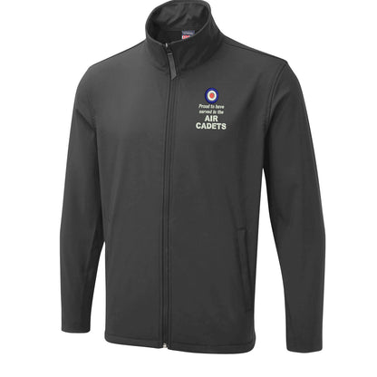 Proud to Have Served in The Air Cadets Embroidered Lightweight Soft Shell Jacket