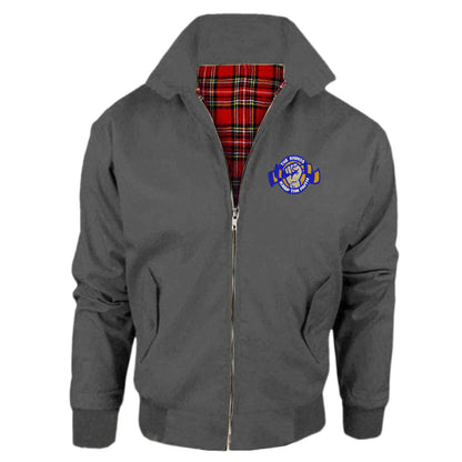 The Rhinos Keep The Faith Embroidered Classic Harrington Jacket