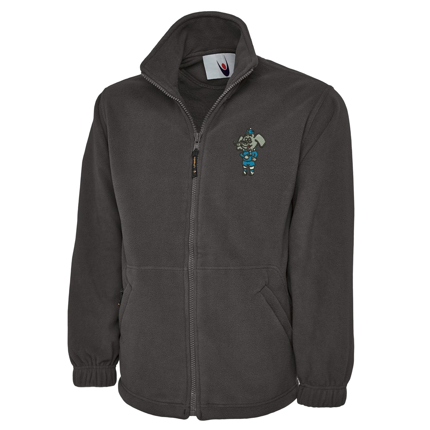 Retro Coventry 1974 Embroidered Premium Fleece Jacket