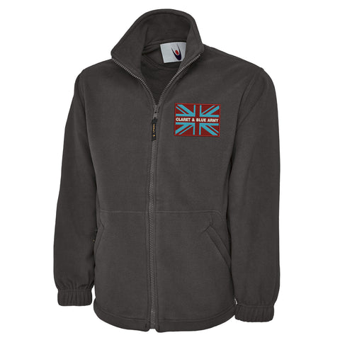 Claret & Blue Army Coloured Union Jack Jacket