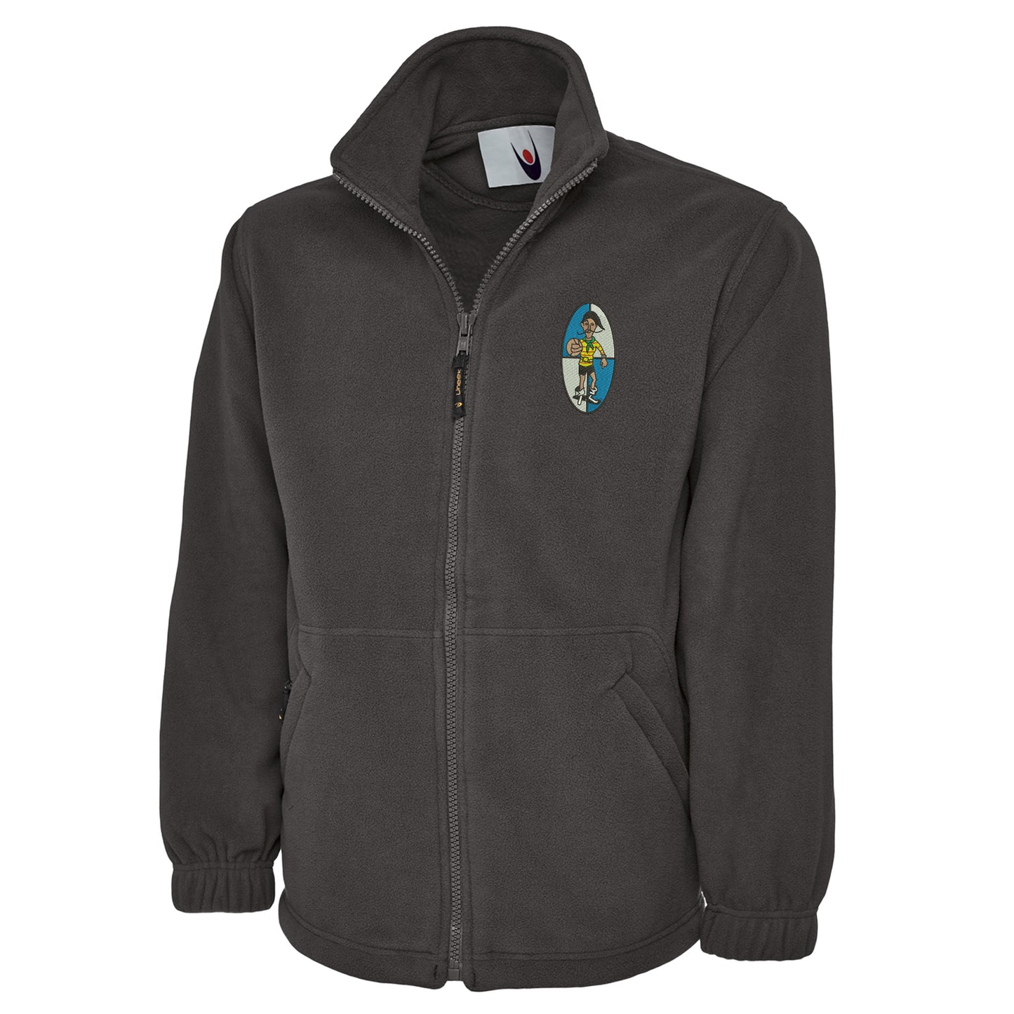 Retro Bristol Rovers 1933 Embroidered Premium Fleece Jacket