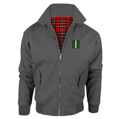 The Green Howards Tactical Recognition Flash Embroidered Classic Harrington Jacket