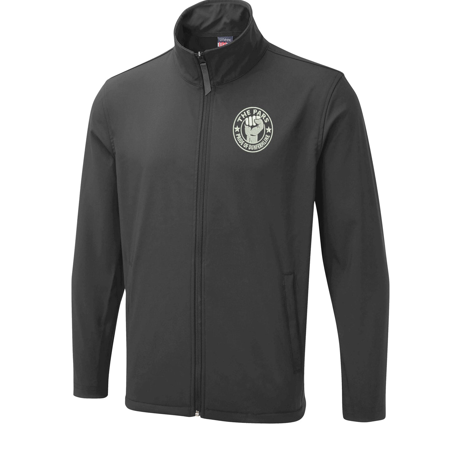 The Pars Pride of Dunfermline Embroidered Lightweight Soft Shell Jacket