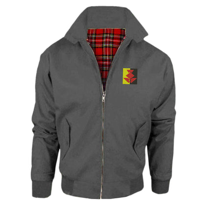 Retro Partick 1990 Embroidered Classic Harrington Jacket