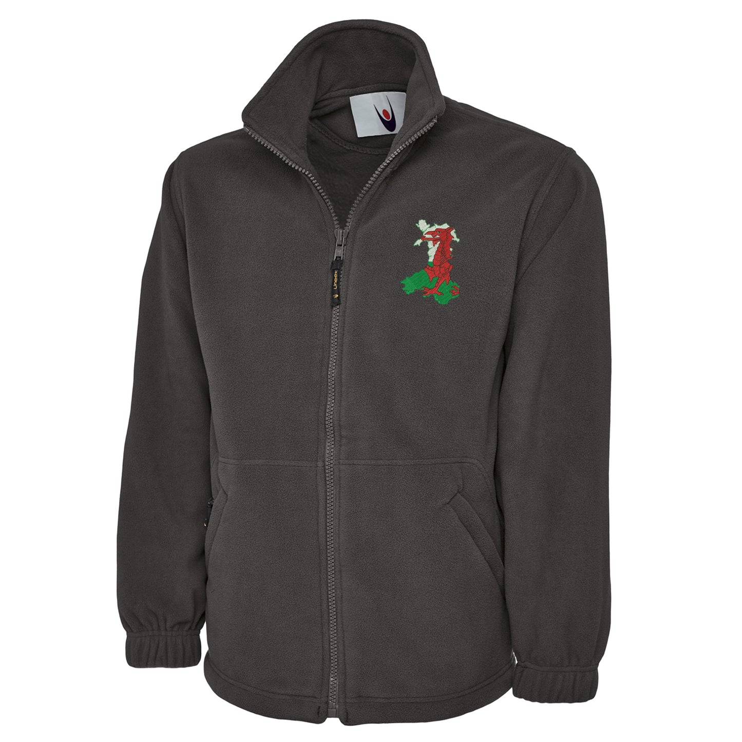 Wales Flag Map Jacket