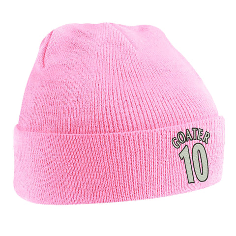 Goater 10 Embroidered Beanie Hat