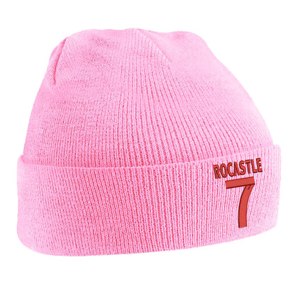 Rocastle 7 Embroidered Beanie Hat