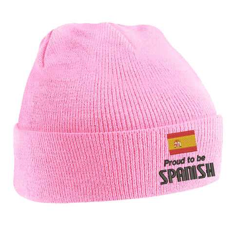 Proud to be Spanish Beanie Hat