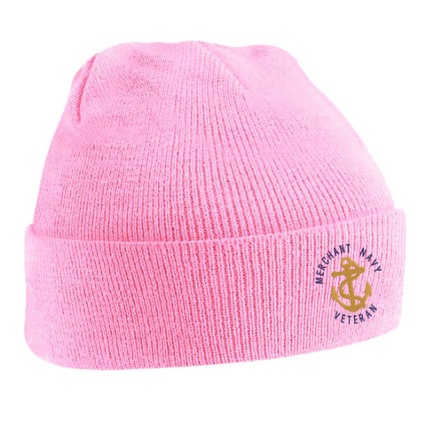 Royal Navy Veteran Anchor Beanie Hat