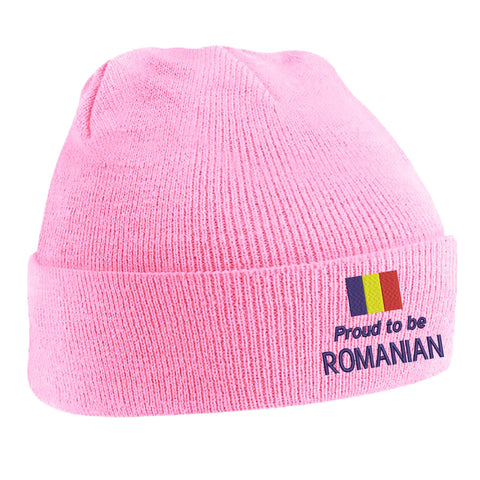 Proud to be Romanian Beanie Hat