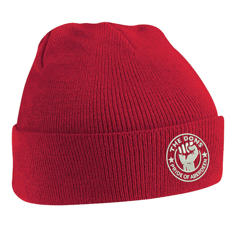 The Dons Pride of Aberdeen Embroidered Beanie Hat