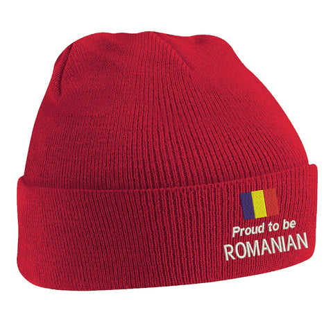 Proud to be Romanian Beanie Hat