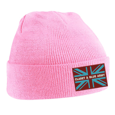 Claret & Blue Army Coloured Union Jack Hat