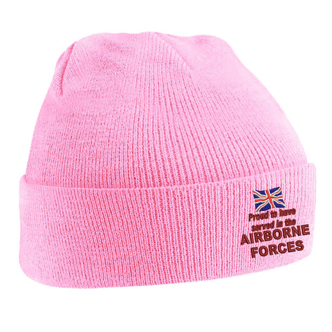 Proud to Have Served in The Airborne Forces Beanie Hat